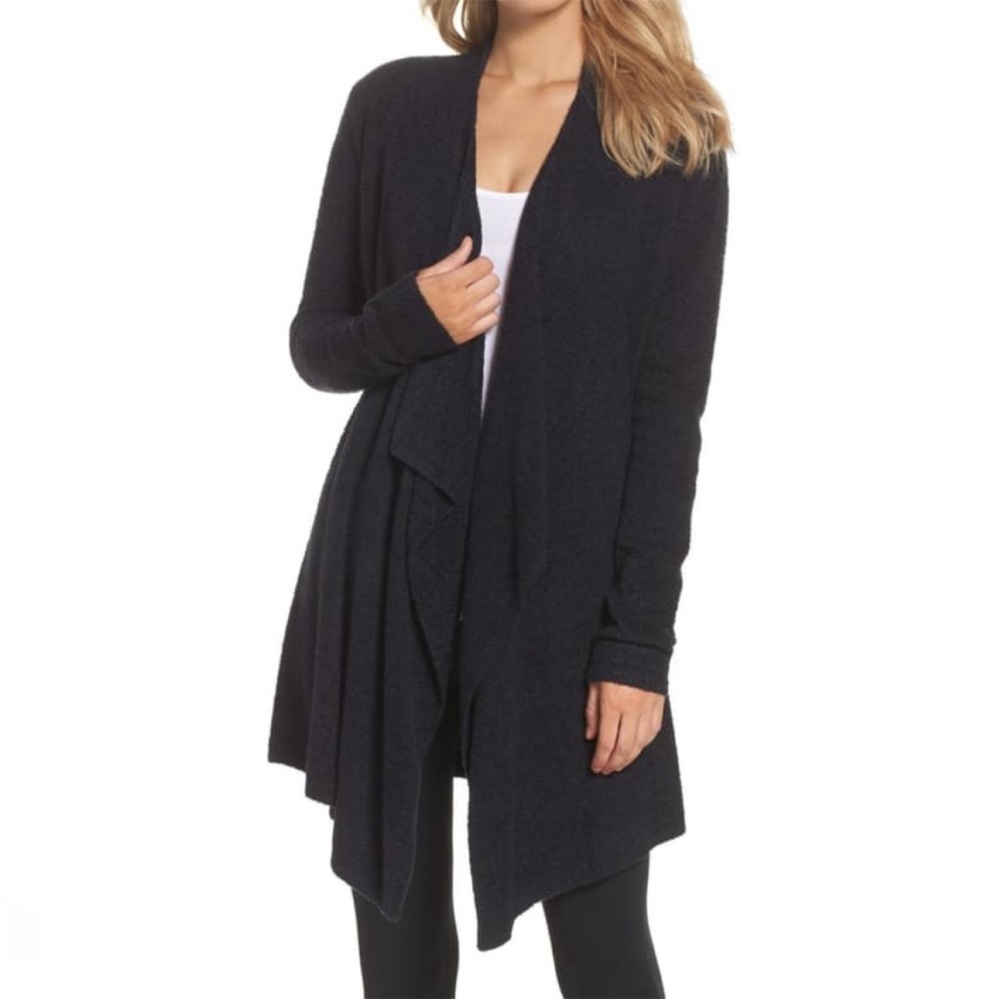 Barefoot Dreams Cozychic Lite Calypso Cardigan Drape Open Front‎